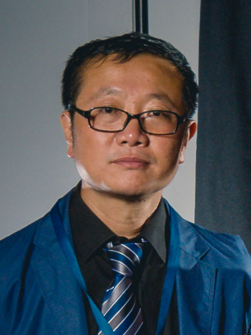 Cixin Liu na Worldcon 75, em Helsinque, em 2017