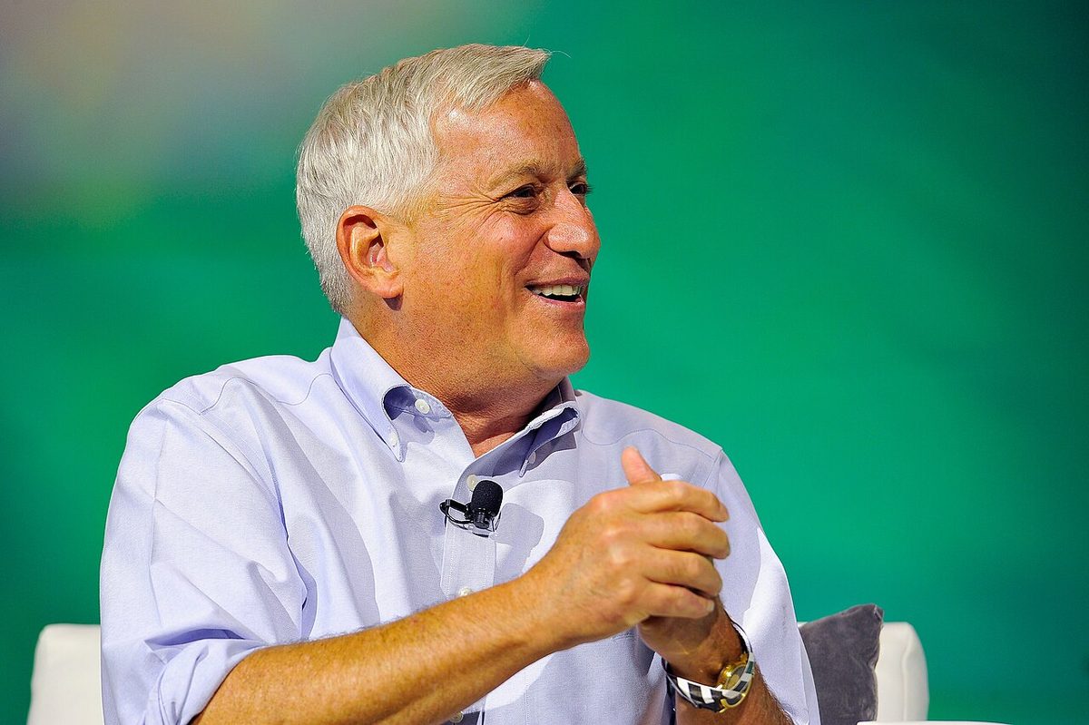 Walter Isaacson na TechCrunch Disrupt de 2014, em San Francisco